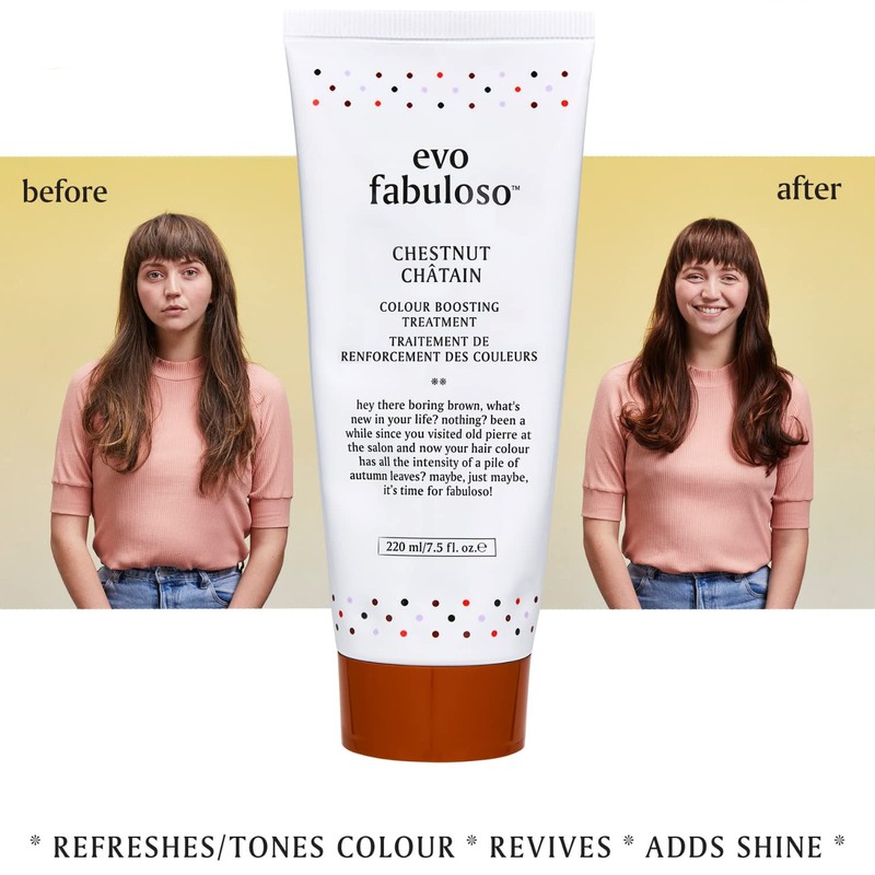 Evo fabuloso Colour Intensifying Conditioner Chestnut 220 ml