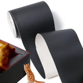 Meneng Self-Adhesive Leather Repair Patch: 3.1"x79" Invisible Leather Repair Tape for Cat Scratches & Small Tears - Precision Patch Kit for Car Seams Sofa Edges