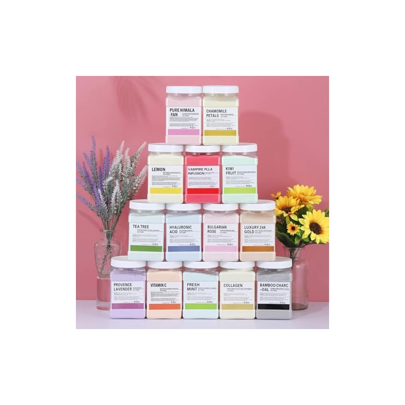 Mascarilla de Gelatina en Polvo – Antiedad y Luminosidad 750g