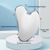 AQSQWQ Gua Sha Stone, Gua Sha Stainless Steel Heart Shape