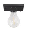 Solar Bulb Lamp Waterproof Decorative LED Shed Tungsten Bulb Wall