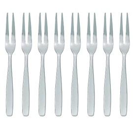 Maine Man Escargot Cocktail Appetizer Fork Set, Stainless Steel, 6-Inches, 8-Piece Set