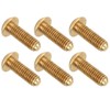 50Pcs Hex Socket Screws Half Round Head Pure Copper Hardware