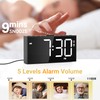 LED Wecker Digital mit Großen Zahlen, Digitaluhr mit Dual Alarm,