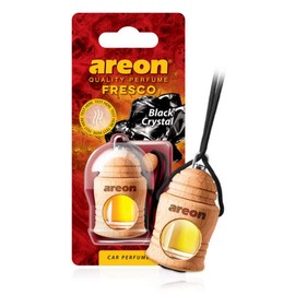 Areon Fresco Car Air Freshener Black Crystal 4 Milliliters Multi Pack Of 3