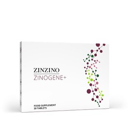 ZinZino ZinoGene+ Dietary Supplement to Support DNA Synthesis and Cell Division - with Fucoidin, Polyphenols, Vitamin C, Zinc Capsules - Regenerates and Slows the Aging Process