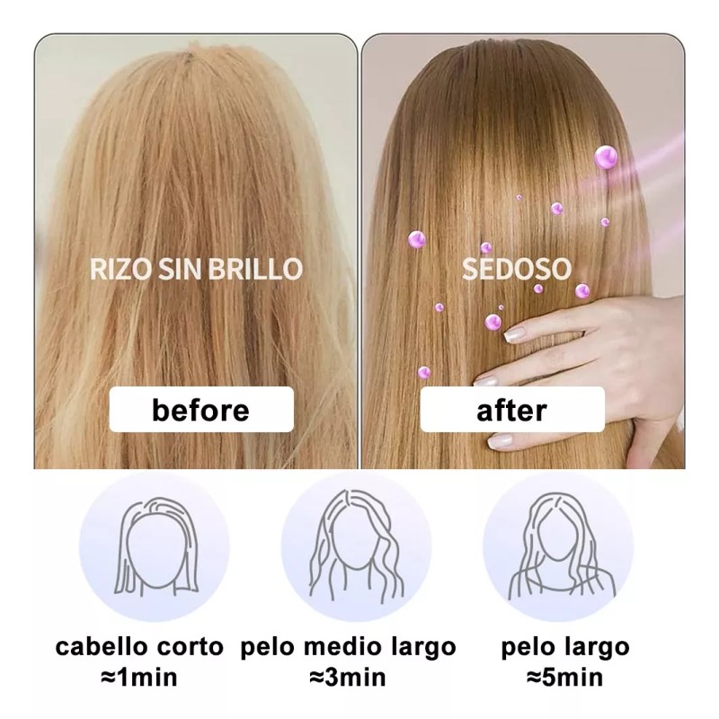 Dolores Secadora Cabello Profesional Portátil Frío Caliente 3 Veloc