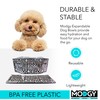 MODGY Collapsible Dog Food Bowl Dish, Reusable, Plastic Travel Size,
