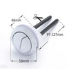 Lokatall Dual Push Flushing Toilet Button, 2 Pack Replacement Toilet