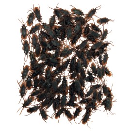 TheGag 144 cucarachas falsas - Regalo de broma de aspecto real - Asquea y asusta Falsos