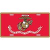 US Marine Corps Logo License Plate
