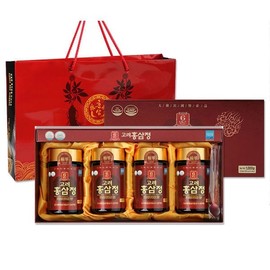 고려 6년근 홍삼정 로얄 250gX4병 /홍삼액 홍삼 Korea 6-Year-Old Red Ginseng Extract Royal 250g X 4 Bottles / Red Ginseng Liquid