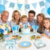 Greencian 168 Pcs Donut Sweet One Birthday Party Decoration Serves