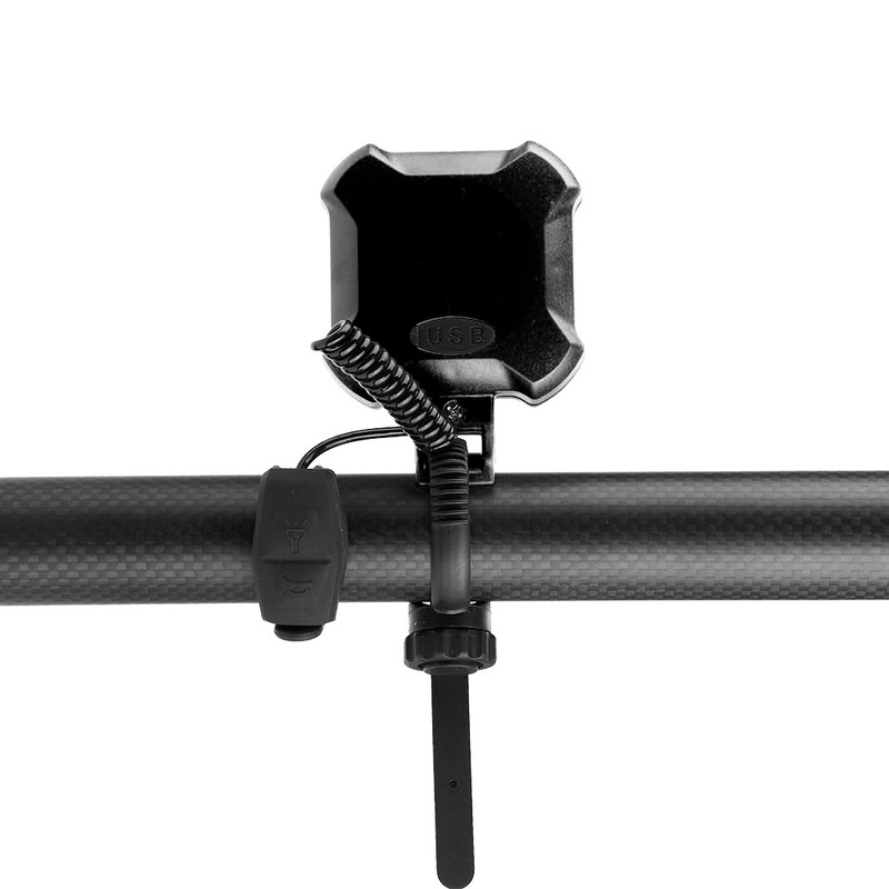 Waterproof Rechargeable Bike Front Lamp Bell Bicycle Handlebar Light Horn