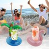 10 Pieces Inflatable Drink Coasters, Water Coasters, Pool Party Decorations,