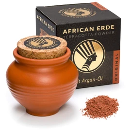 African Erde Terracotta Powder with Argan Oil