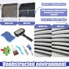 BOJACK Air Conditioner Fin Cleaner kit, Brush Condenser Ac Coil