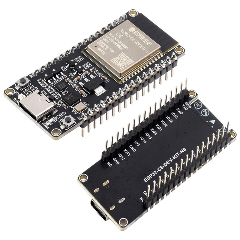 ARCELI ESP32-C6 Microcontroller with Pinheader, WiFi 6 Development Board, 160