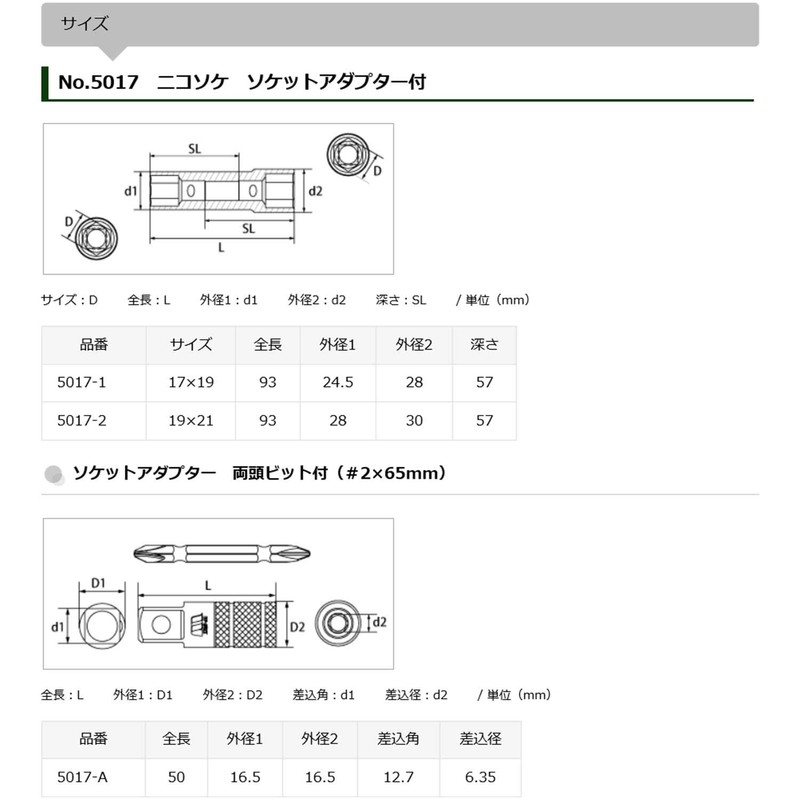 Star-M 5017-1 Nicosoke with Socket Adapter 17 x 19