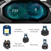 Hbxdeco 20PCS T5 LED Lights for Car Dashboard with Twist