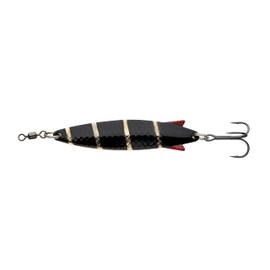 Abu Garcia Toby Spoon 7 g, 10 g, 15 g, 18 g, 20 g, 28 g, 40 g & 60 g Fishing Lures (10 g, Zebra)