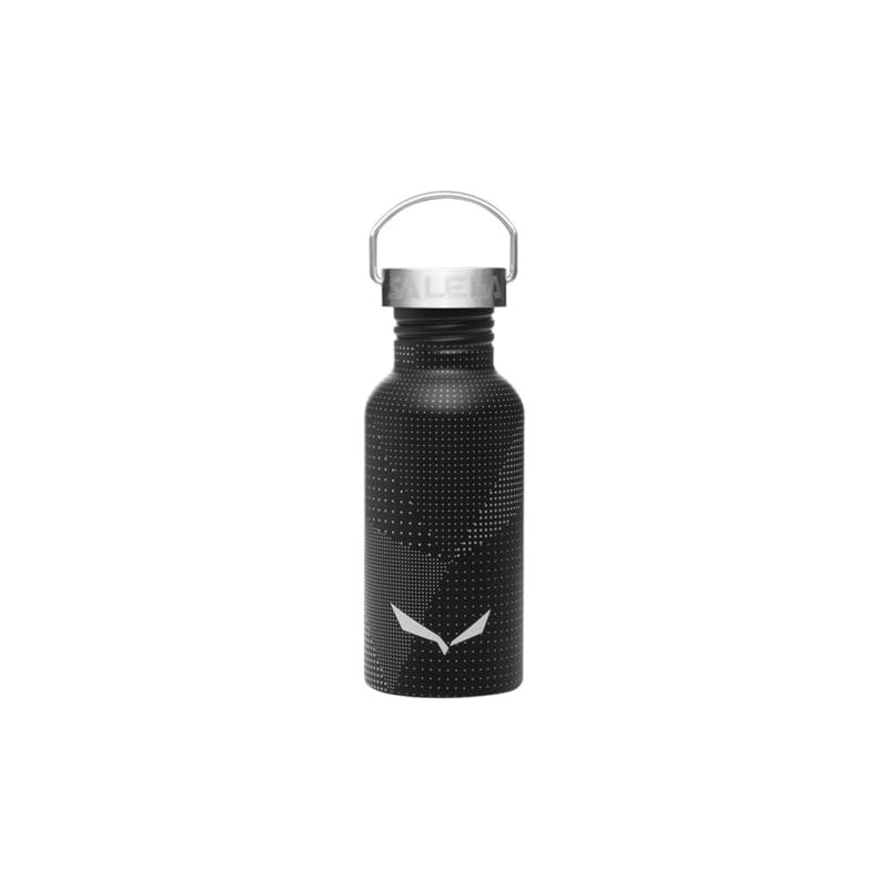 Salewa Aurino 0.5L Stainless Steel Bottle, Black