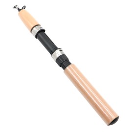 Sarini Telescopic Fishing Rod, Portable Ice Fishing Rod, Outdoor Winter Fishing Rod Pole, Carbon Fiber Retractable Mini Fishing Pole, Fishing Tackle Tool