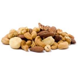 Sincerely Nuts Roasted & Unsalted Mixed Nuts (3 LB) Almonds, Cashews, Brazil Nuts, Hazelnuts & Pecans - Vegan, Kosher & Gluten-Free Food-Nutrient Rich Alternative Treat for the Whole Family
