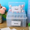 30 Pack Self-Adhesive Index Card Pockets with Top Open for