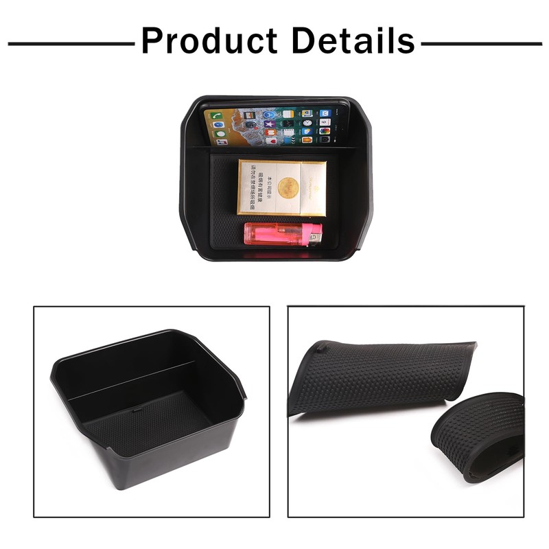 HIRUFAIT Center Console Organizer Tray Compatible with Land Rover Defender