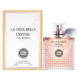 Hybrid & Company La Vida Bella Crystal For Women Eau De Parfum Natural Spray Vaporisateur 3.4 FL.OZ