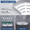 Geruike Shower Basket, Triangle Shower Shelf, Corner Shelf, No Drilling