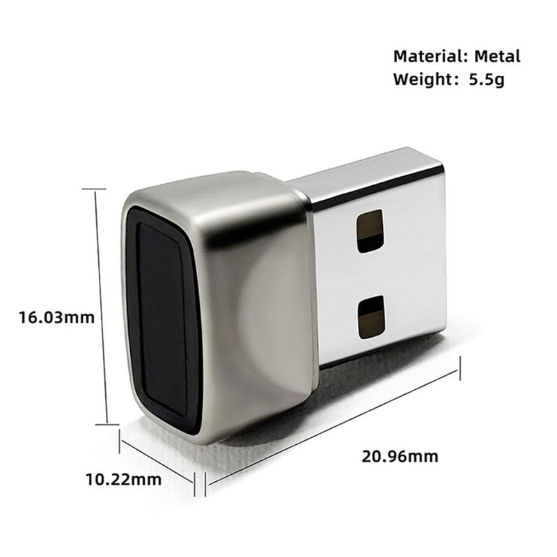 Snblzhef Hello Fingerprint Recognizer Plug and Play One-Click Secure Login