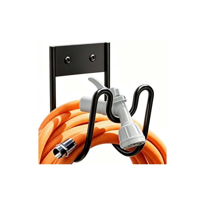 Soporte para manguera de jardín Lingros GHH-001 Negro
