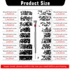 500 Pcs Extra Small Screws Tiny Screw Assortment Kit M1.2/M1.4/M2.0