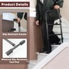 Stair Assist Cane,Standing Stair Lift with Adjustable Height and Width,Poam