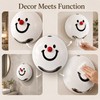Smiley Face Tissue Box Holder for Home - Light Luxury
