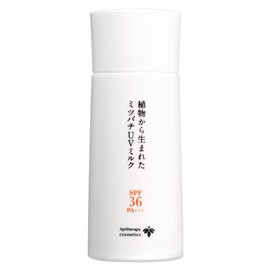 Yamada Apiary Bee UV Milk Born from Plants UV Care for Daytime Use (Tanning Care) Milk SPF 36 PA+++