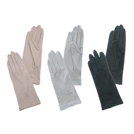 Milieu W6808-01 UV Gloves, Short, Women's, Sun Protection, UV Protection, Palm Side, Full Mesh, Modal, Fingertips, Short, UV Care, Gloves, Mesh, Driving, Spring, Summer, Smartphone Compatible, Golf,