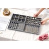 Velvet Jewelry Drawer Organizer Trays – Grey Stackable Jewelry Storage