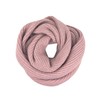 Humble Hilo Basic Knitted Soft Scarf(Fine Knitted, Soft Pink)