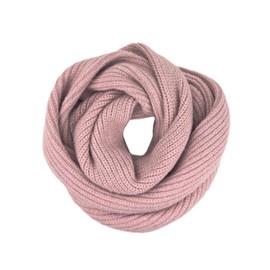 Humble Hilo Basic Knitted Soft Scarf(Fine Knitted, Soft Pink)