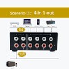 Bi-Directional No External Power No Noise 4 Way 2 in