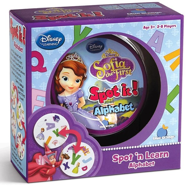 Spot It. Alphabet – Sofia the First – Box