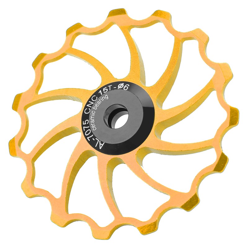MEIJUN Rear Derailleur Guide Pulley Wheel 15T Ceramic Bearing for