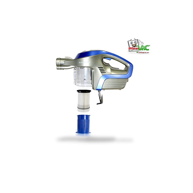 MisterVac Compatible with Universal Motor Protection Filter Replacement Filter CleanMaxx