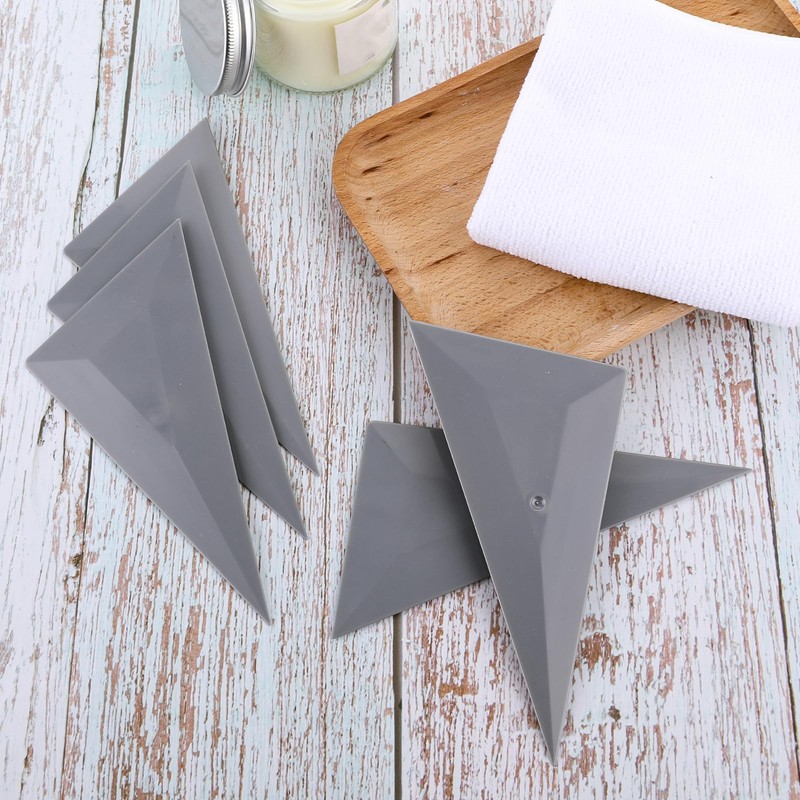 5Pcs Window Tint Squeegee Triangle Contour Squeegee Card Scraper Window