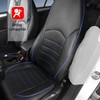 TOYOUN Classic Universal PU Leather Car Seat Covers Full Set