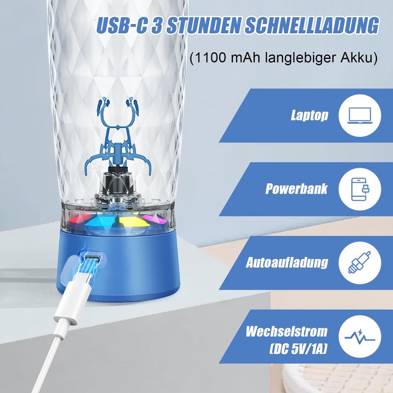 Electric Shaker (Blue)