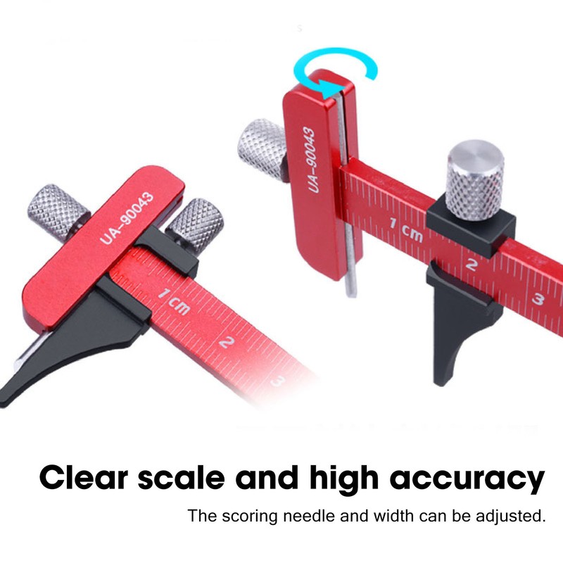 Sliding Gauge T Square Marking Ruler Aluminum Alloy Vernier Caliper